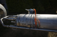 LHC tube without shielding