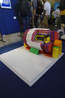 3D-printed CMS model with Braille description