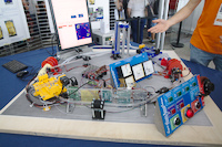 Interactive synchrotron model