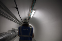 Entry to CMS underground facility