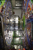 CMS slice - detector layers